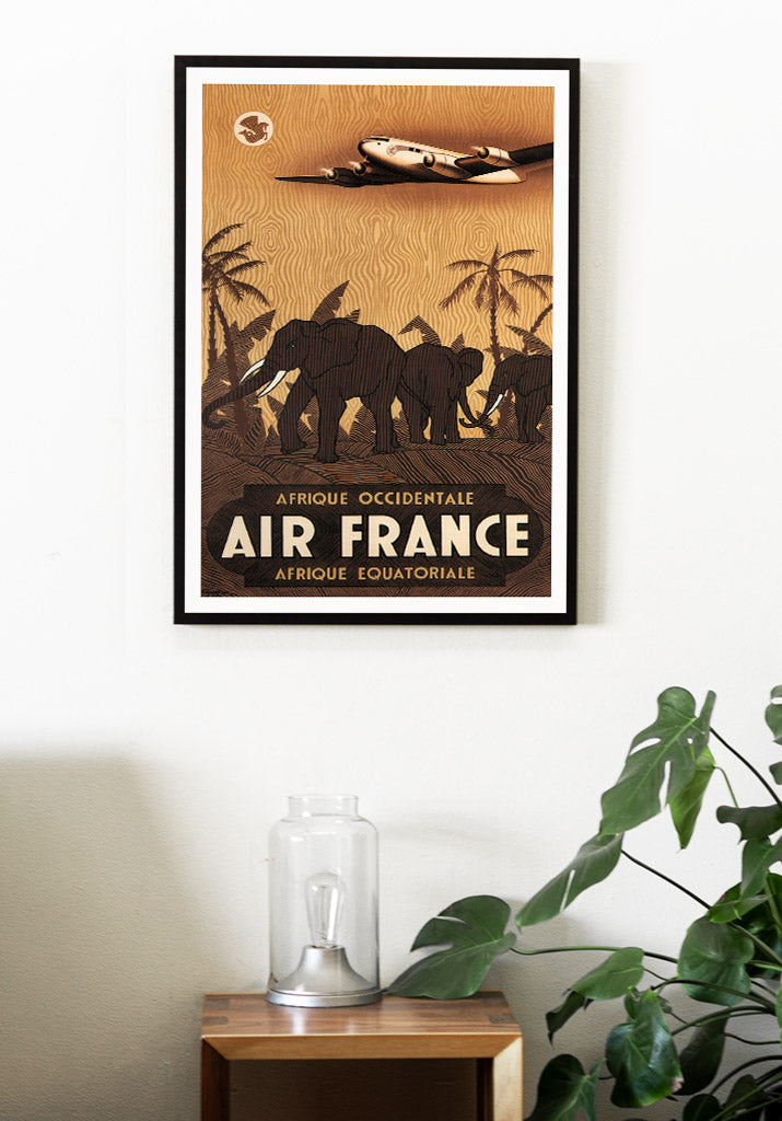 Vintage Travel Poster Africa