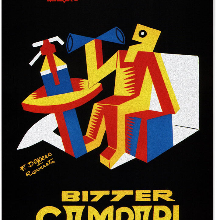 Bitter Campari Vintage Drink Advertisement