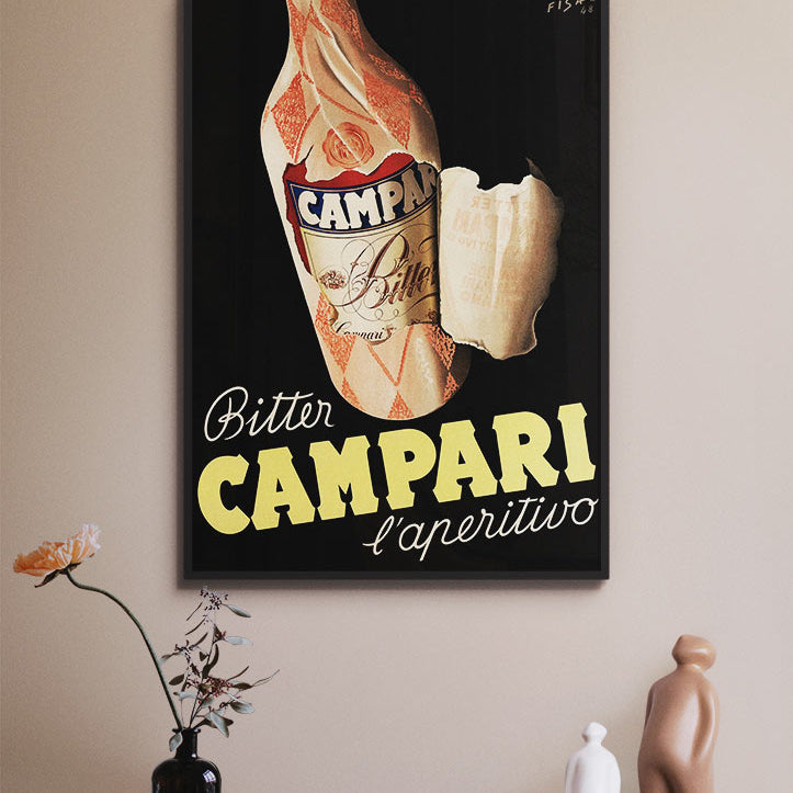 Retro Italian Campari Poster