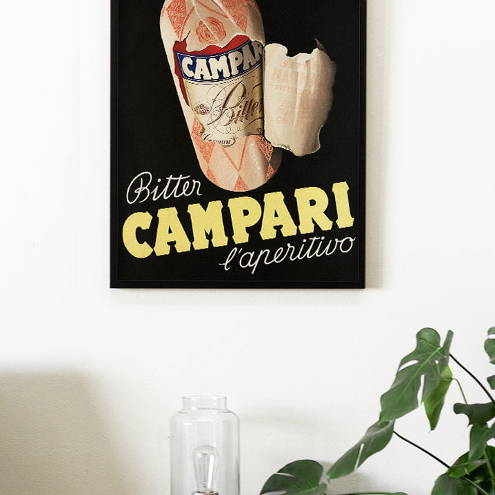 Retro Italian Campari Poster