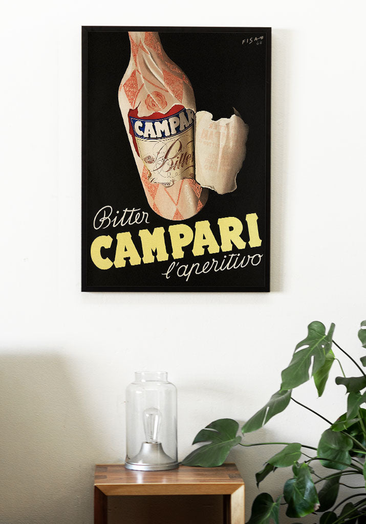 Retro Italian Campari Poster