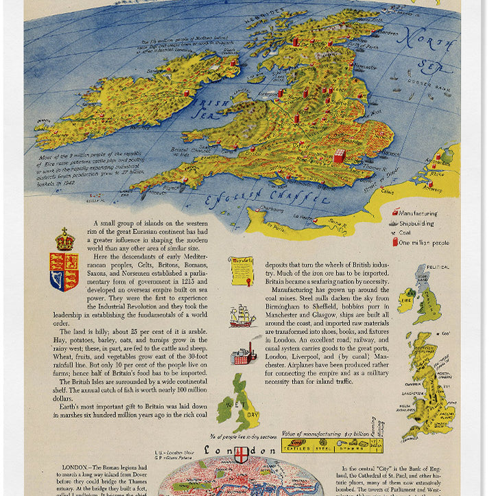 Great Britain History Map