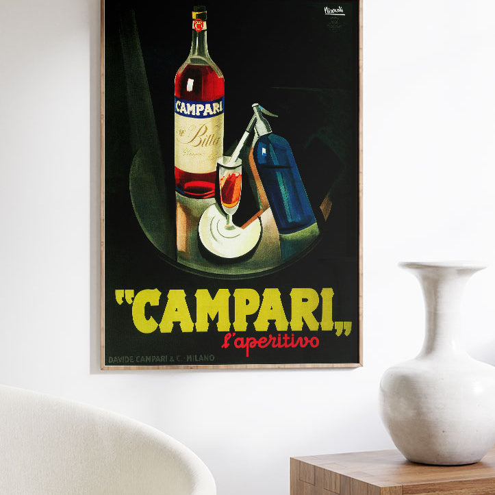 Campari Advertisement Poster by Nizzoli