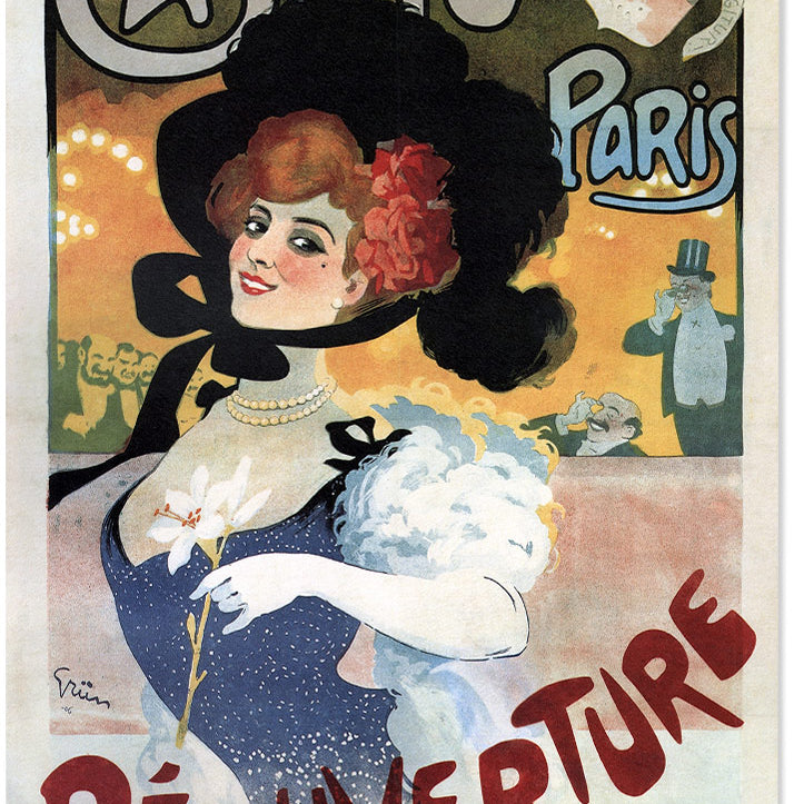 Casino de Paris Vintage Poster