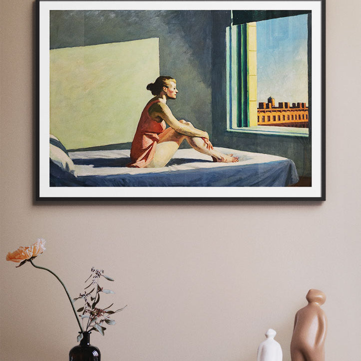 Edward Hopper Art Print - The Morning Sun