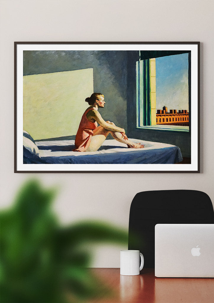 Edward Hopper Art Print - The Morning Sun