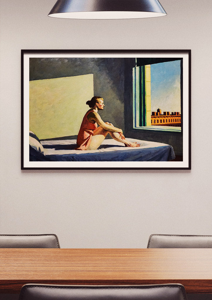 Edward Hopper Art Print - The Morning Sun