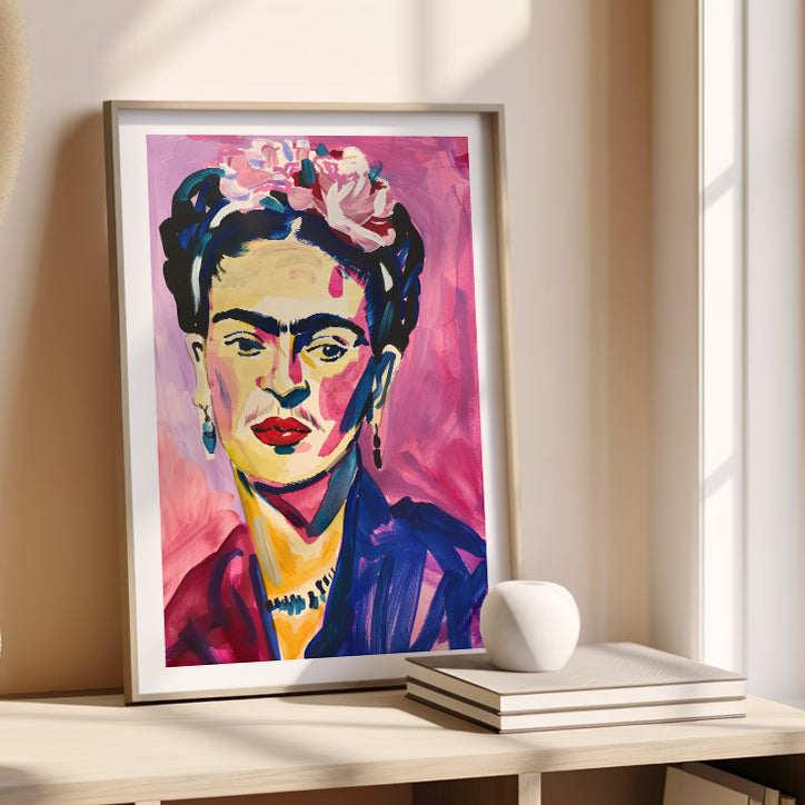 Frida Kahlo Portrait - Inspired by Henri Matisse