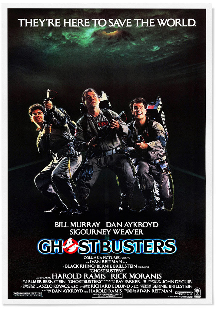 Ghostbusters Movie Poster | Classic Cinema Wall Art – Posterist