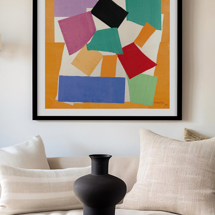 The Snail by Henri Matisse - Square Art Print