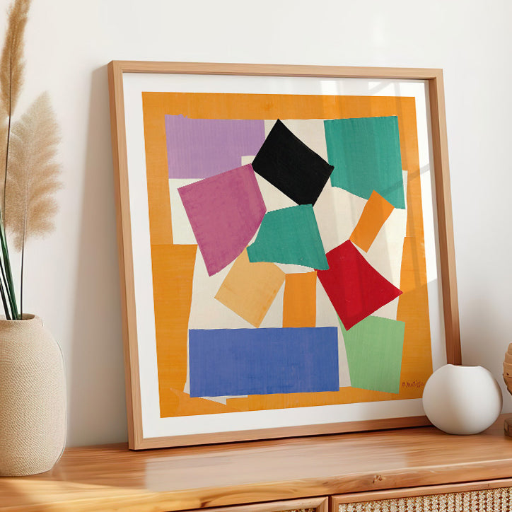 The Snail by Henri Matisse - Square Art Print