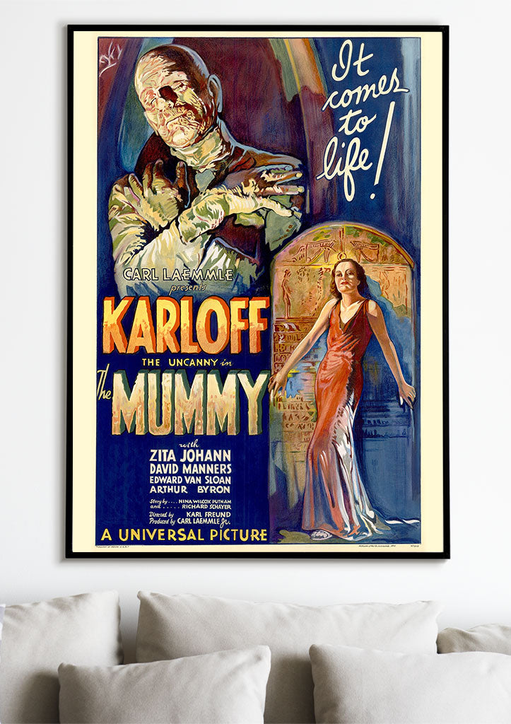 Original Movie Poster For store Universals The Mummy