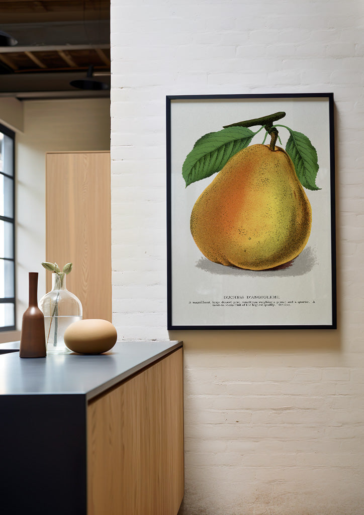 Kitchen Poster - Pear