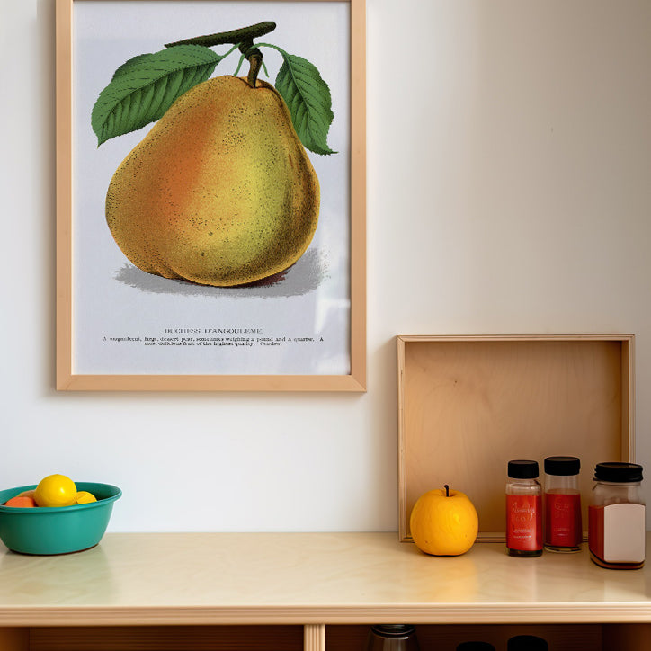 Kitchen Poster - Pear