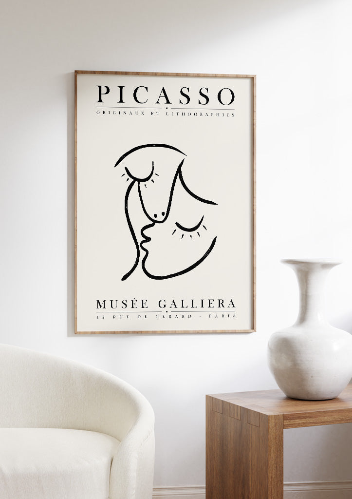 Picasso Modern Art Exhibition Poster