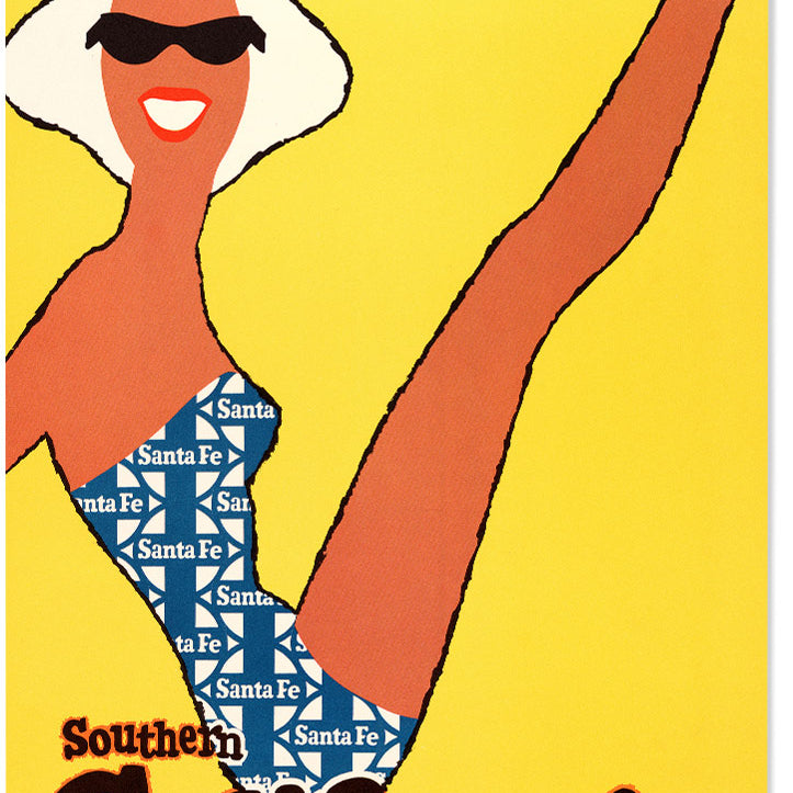 Southern California Travel Poster