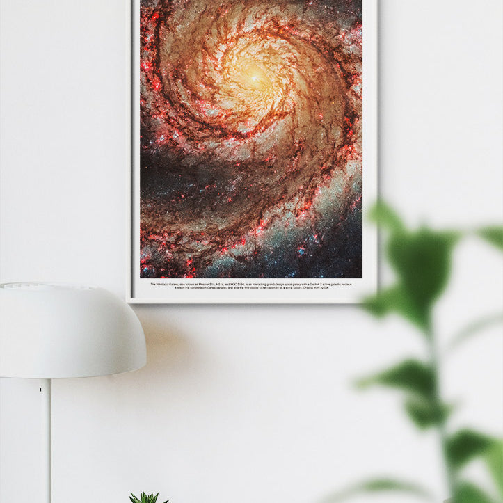 Whirpool Galaxy Poster