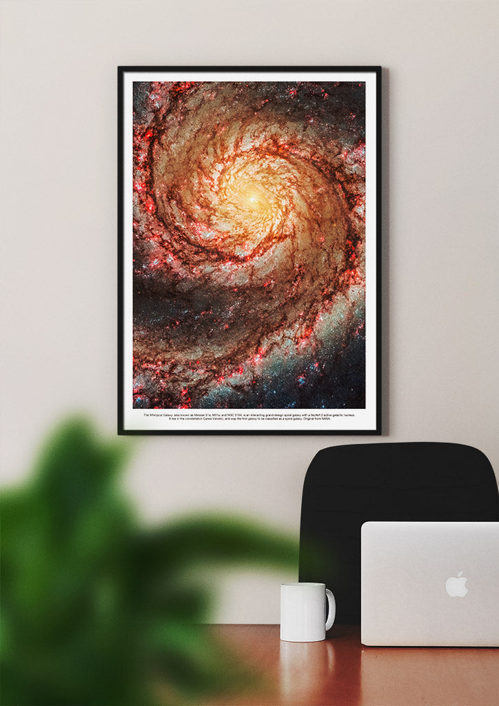 Whirpool Galaxy Poster