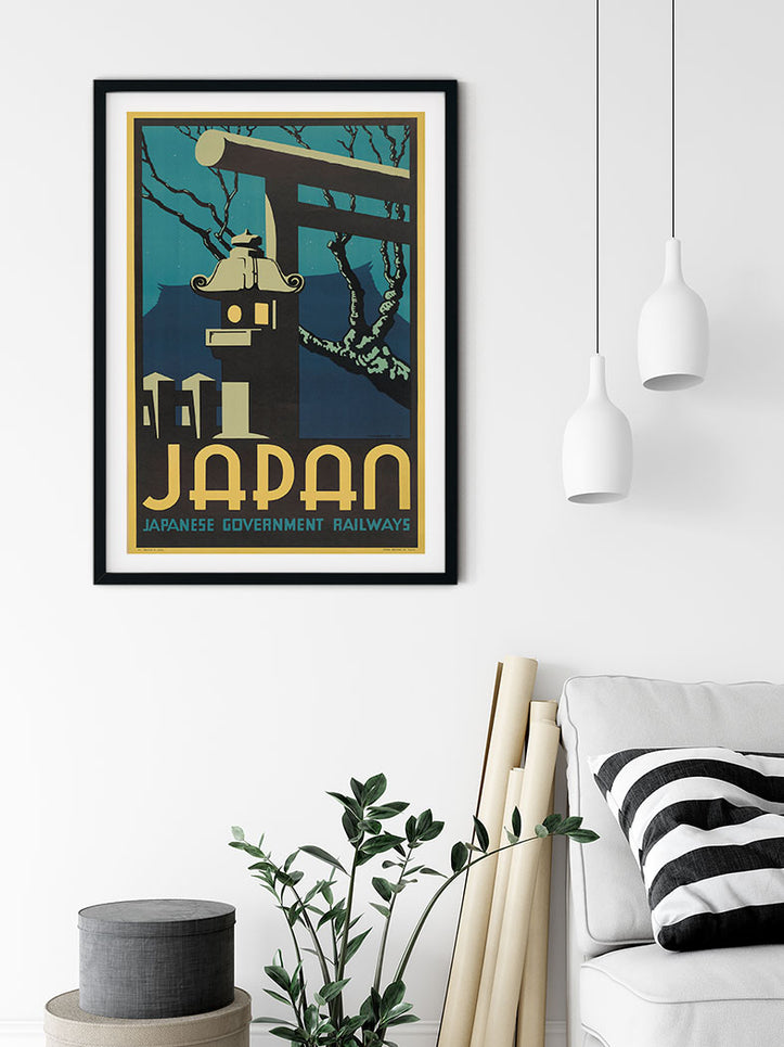 Traditional Japanese Travel Poster