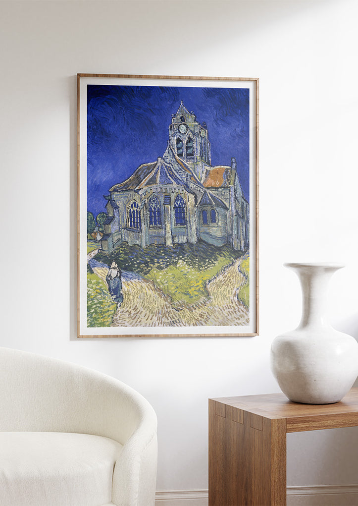 Vincent van Gogh Art Print - Church at Auvers