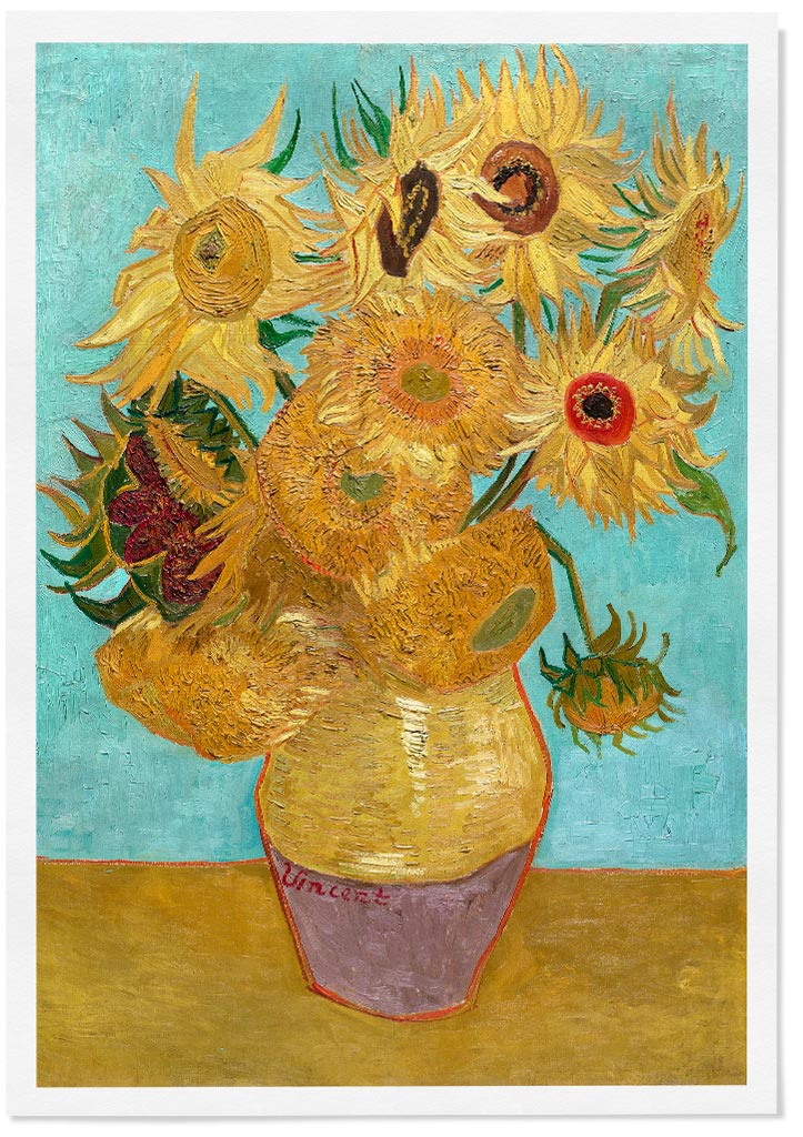 Vincent van Gogh - Vase with Twelve Sunflowers