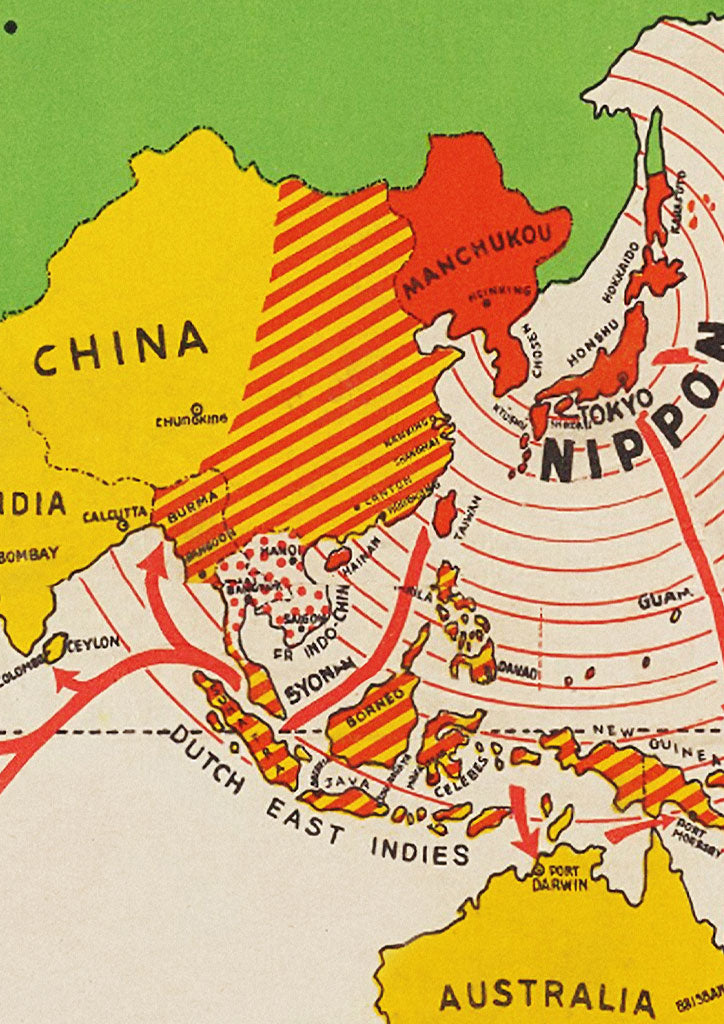 World War II Map