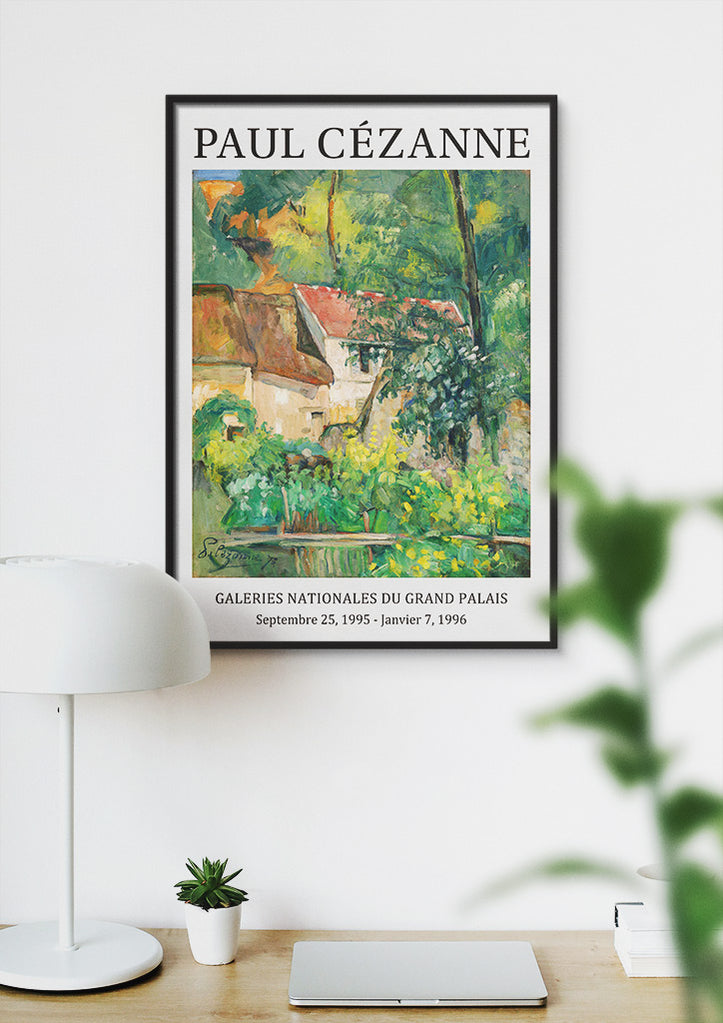 Cezanne Art Print - House of Pere Lacroix