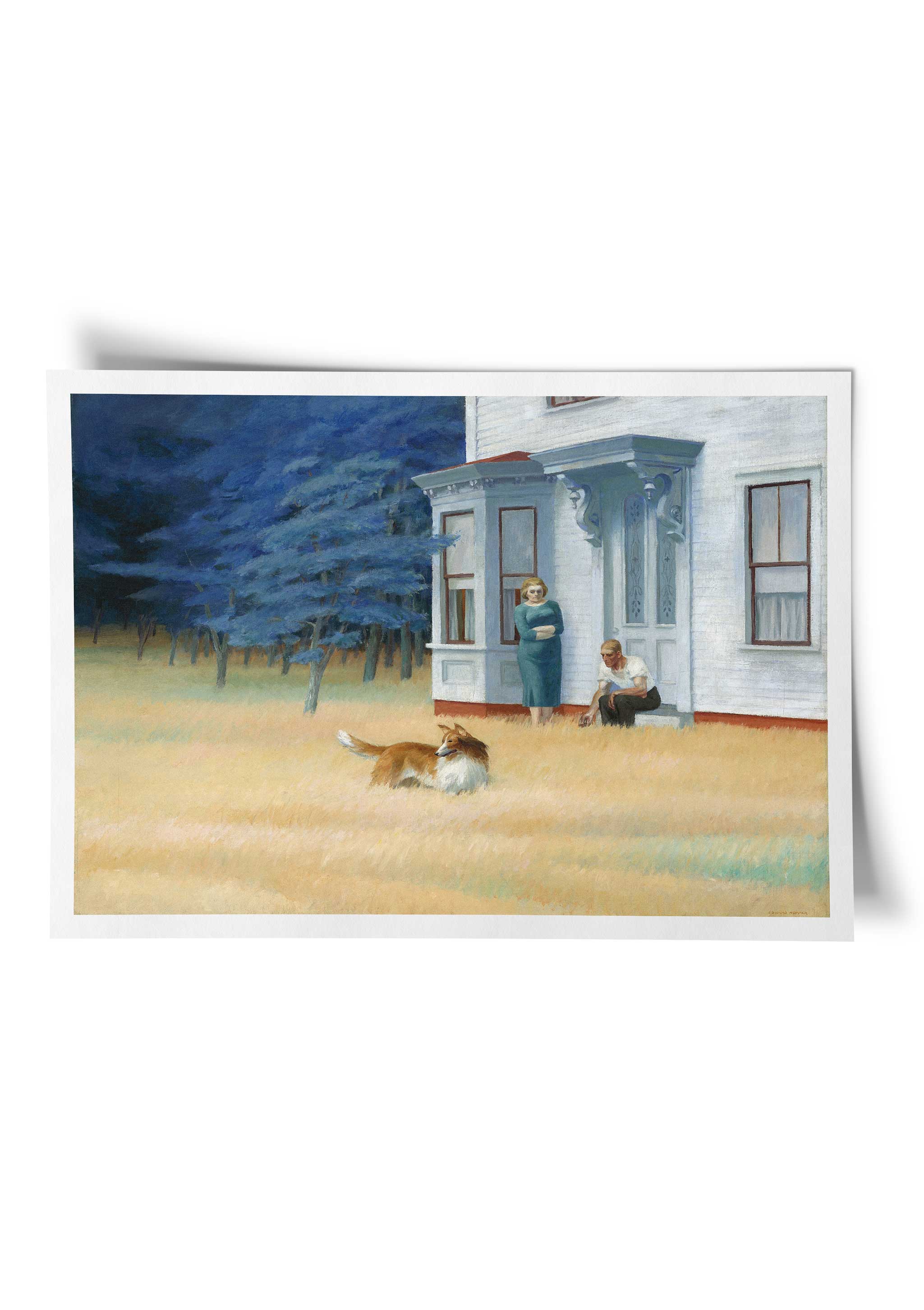 Edward Hopper - Cape Cod Evening Art Print