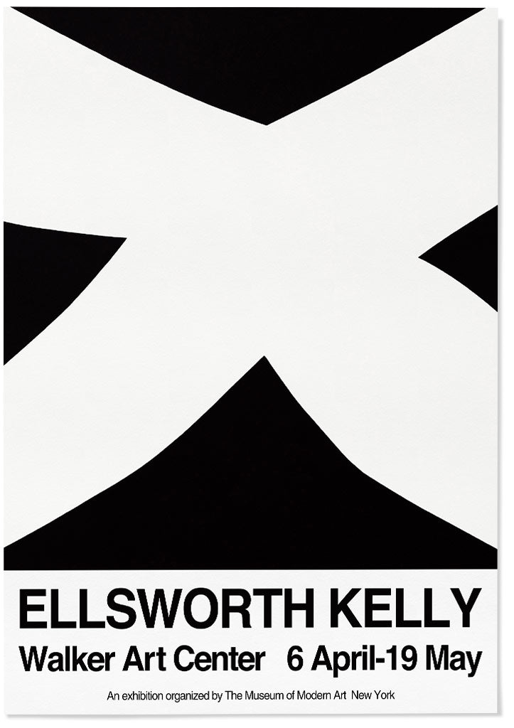 Ellsworth Kelly Exhibition Poster