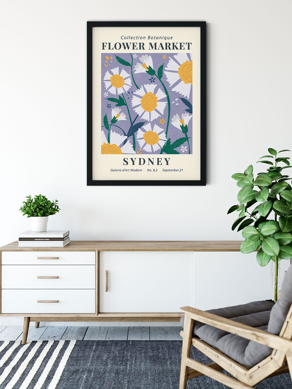 Flower Market Sydney Poster