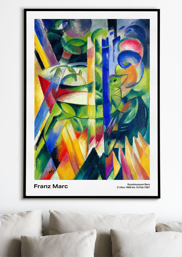 Little Mountain Goats by Franz Marc