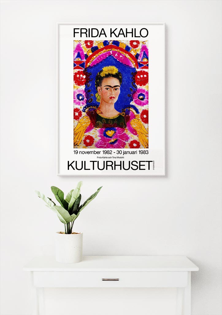 Frida Kahlo Exhibition Poster - Kulturhuset