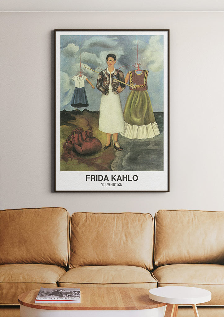 Frida Kahlo Exhibition Poster  Souvenir