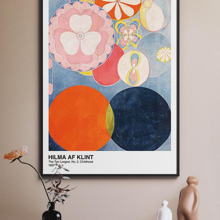 Hilma af Klint Print, The Ten Largest No.2