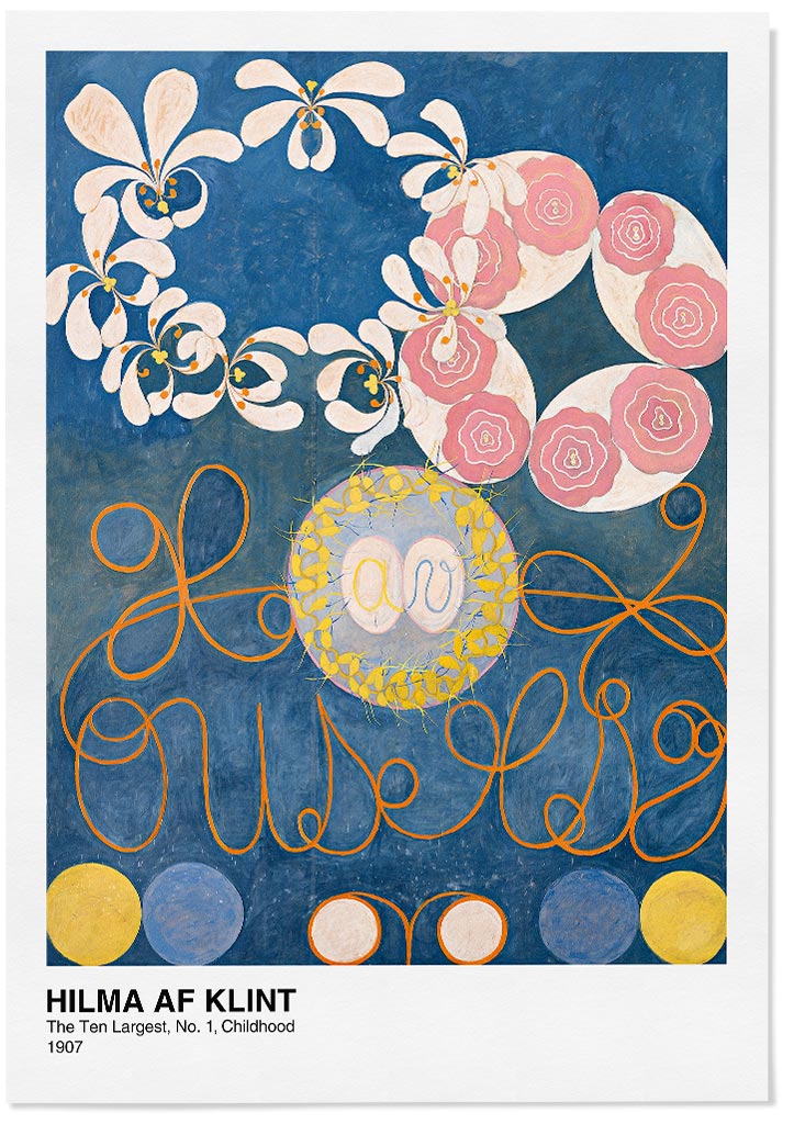 Hilma Klint Art Prints & Posters | Abstract Wall Art & Home Decor