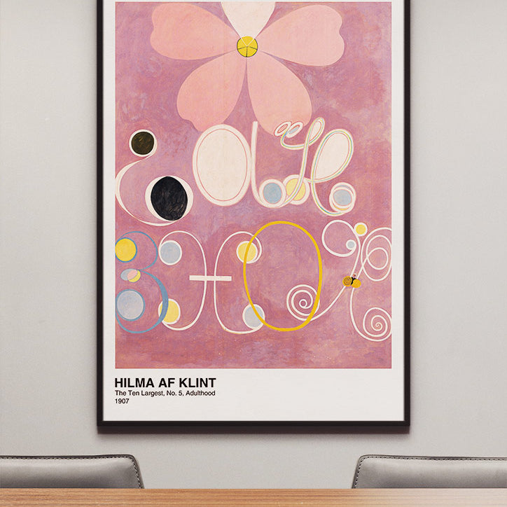 Hilma af Klint Print - The Ten Largest No.5