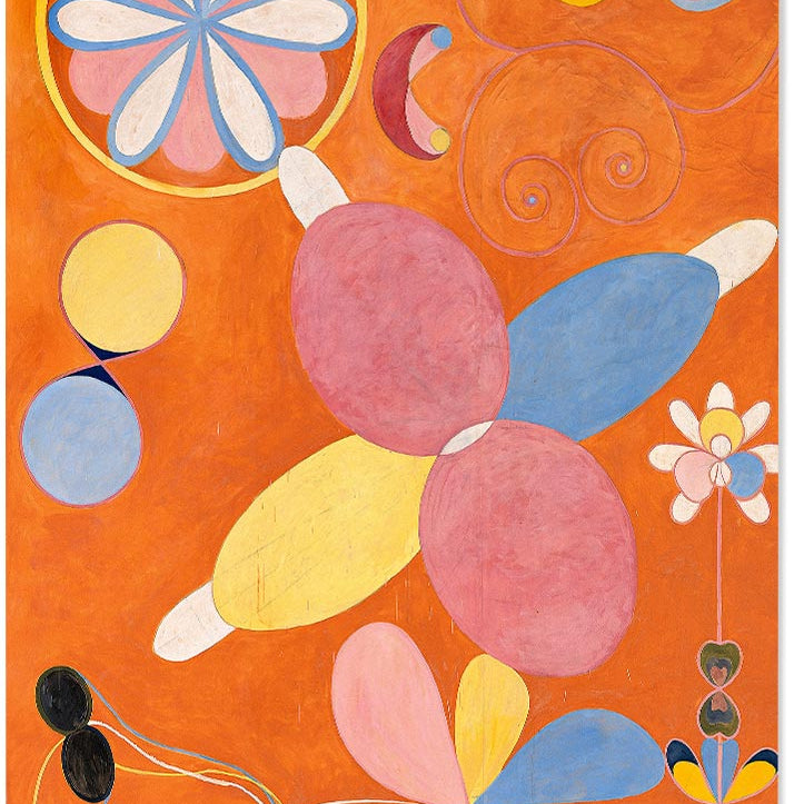 Hilma af Klint Art Print - Youth Painting (pt.2)