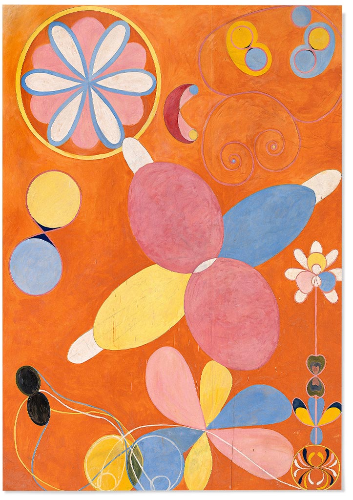 Hilma af Klint Art Print - Youth Painting (pt.2)