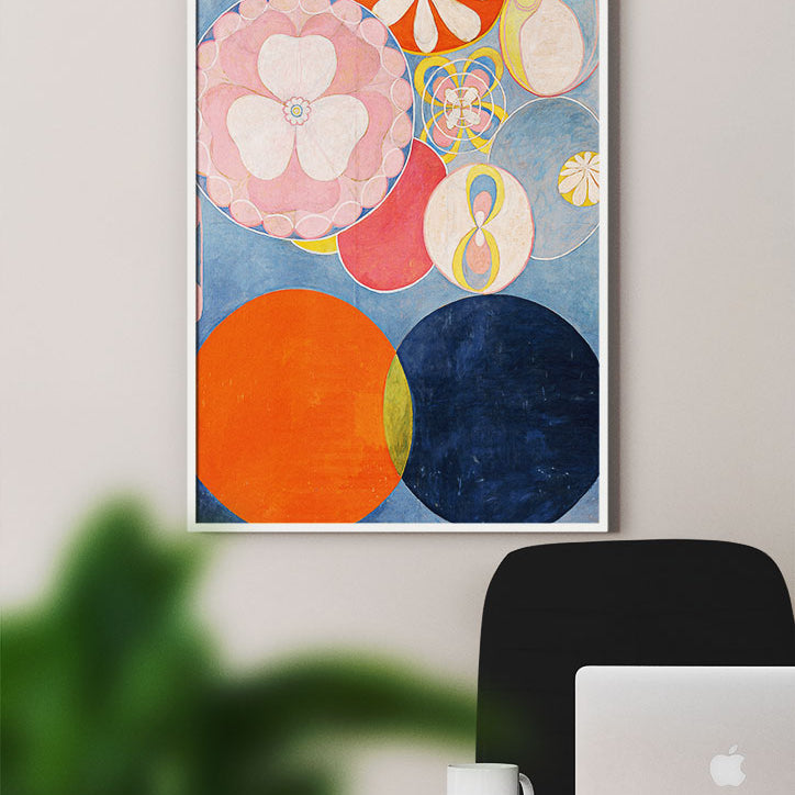 Hilma af Klint Art Poster - Childhood (pt.2)