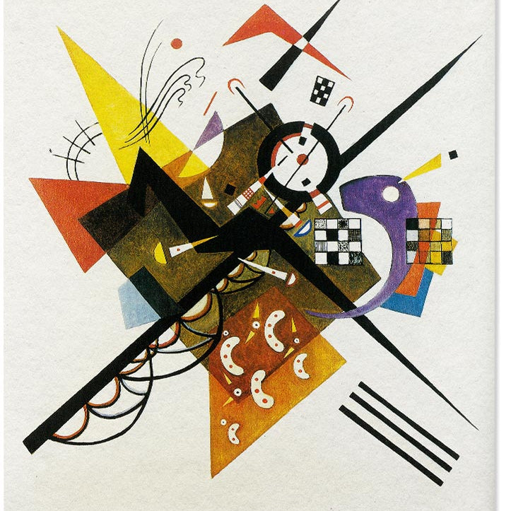 Wassily Kandisnky art print, modern exhibition poster