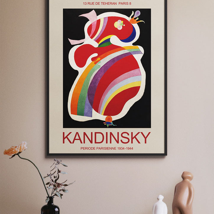 Wassily Kandinsky The Red Form modern art print