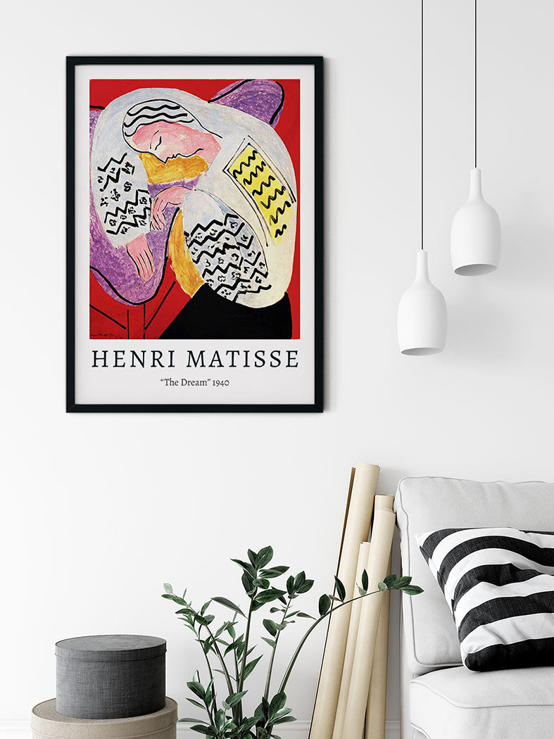 Henri Matisse Art Poster - The Dream