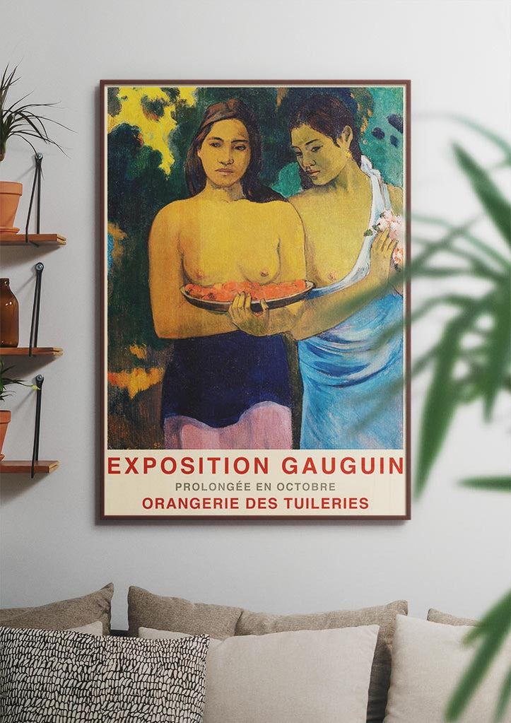 Paul Gauguin Poster - Two Tahitian Women