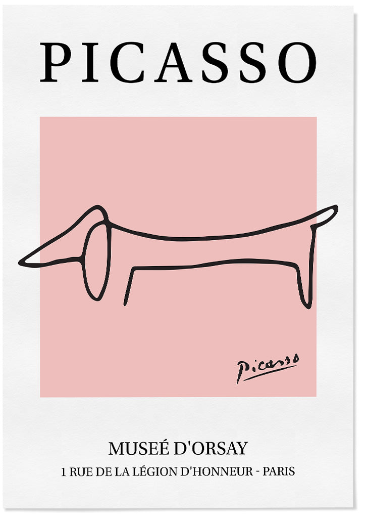 Pablo Picasso Poster - The Dog