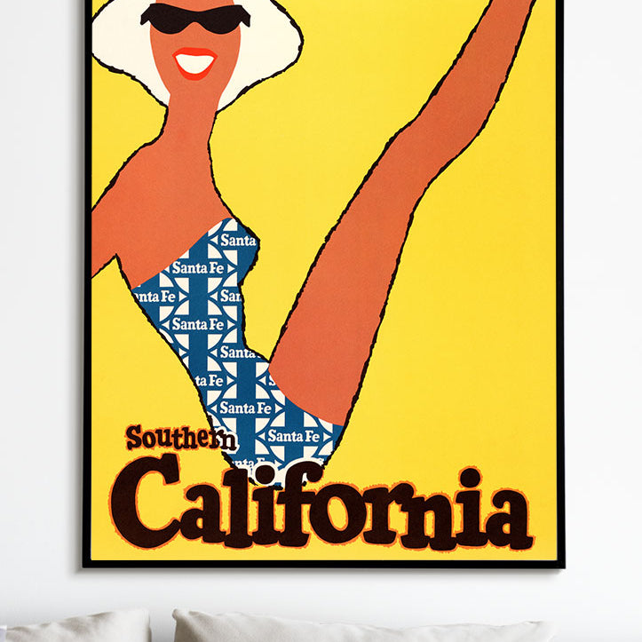 Southern California Travel Poster