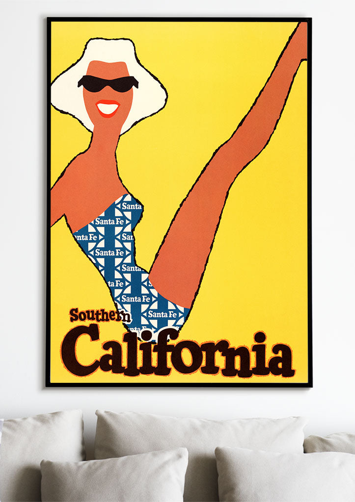 Southern California Travel Poster