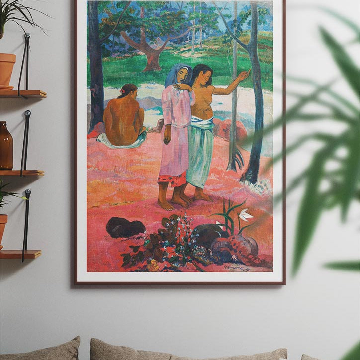 These beautiful art prints display the masterful creations of Paul Gauguin, one of the most significant post-impressionist painters of his era. 