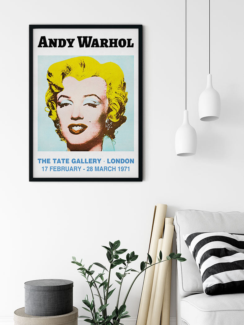 Andy Warhol - Marilyn Exhibition Poster