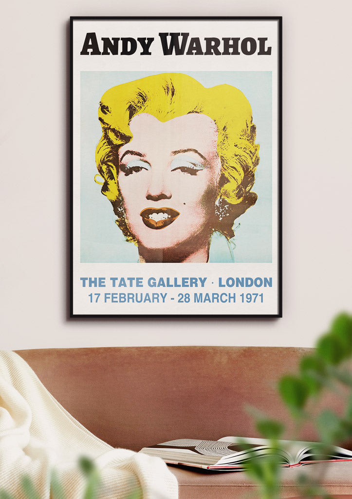 Andy Warhol - Marilyn Exhibition Poster