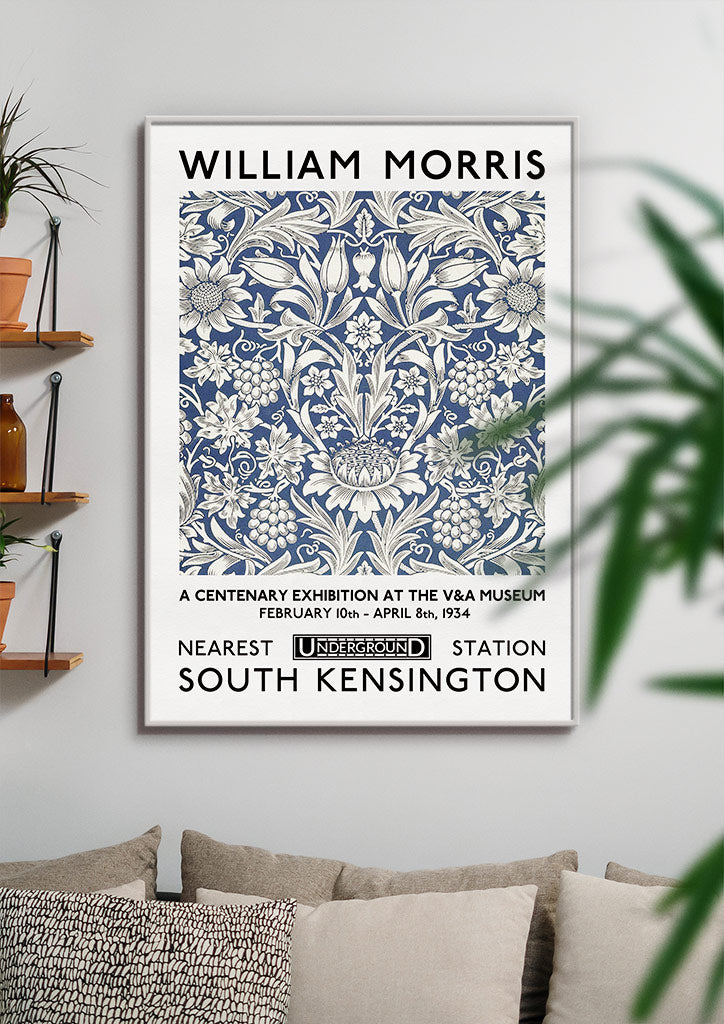 Sunflower by William Morris Art Print